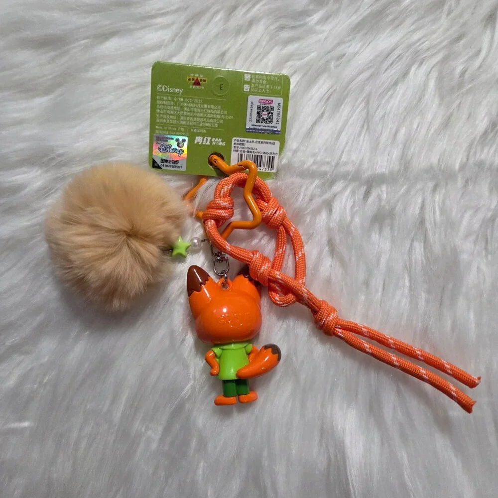 Zootopia Nick Fox Keychain